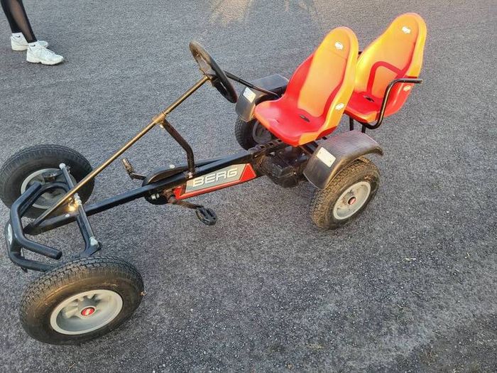 Berg XL 2 seater go kart. Red and in very good condition