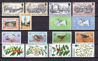 1978 Guernsey Commemorative Stamps Year Unit Mint Never Hinged (MNH)