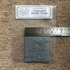 Lili of the Valley rubber stamp, brand new, unmounted
