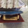 Vintage VICTORY Ship in a Bottle Collectable Handmade Image 3