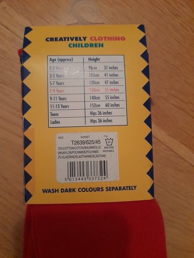 Girl's tights, brand new