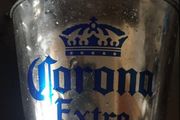 Corona beer ice bucket cooler