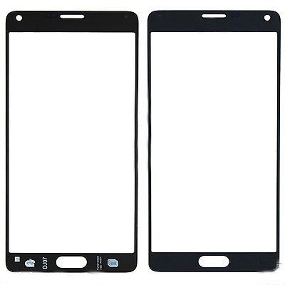 Front Screen Glass Replacement for Samsung Galaxy Note 4 BLACK-#194239