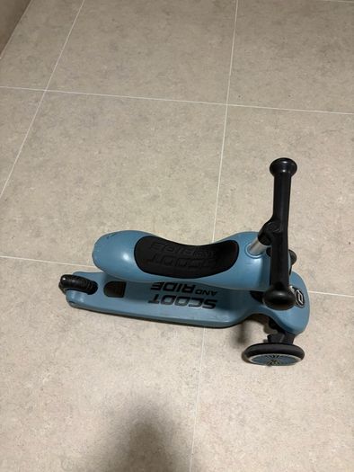 Scoot and Ride and Helmet