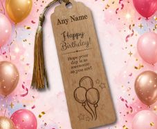 Personalised Birthday Bookmarks