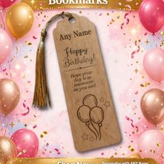 Personalised Birthday Bookmarks