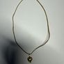 Heart Necklace 18k Gold Image 2