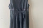 Lily &amp; Dan soft grey pinafore (age 6-7)