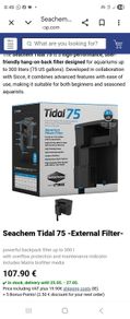 Seachem tidal 75