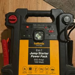 6 in 1 Jump Starter Power Pack