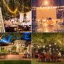 Festoon Lights Outdoor 100FT, G40 LED String Lights Mains Powered with 50+2 Plastic Bulbs,Waterproof Connectable Outdoor String Llights for Garden,Porch, Backyard,Bistro (FREE POSTAGE) Image 3