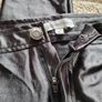 Glamorous Black / Grey Shiny Leggings Image 3