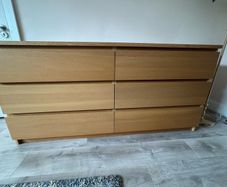 ikea Malm 6 Drawer Chest