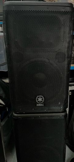 2x Yamaha DSR112 active pair + covers