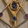 Antique 14ct Gold Masonic Pin Image 7