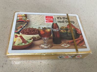 Coca Cola 1971 Playing cards Rare