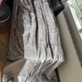 Velvet grey beautiful long curtains (pair) Image 2