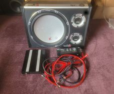 Vibe space 15 subwoofer + amp