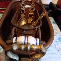 Vintage copper and brass