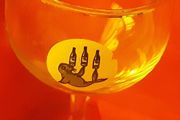 baby seal wine glass
