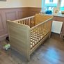 Baby Crib And Matching Drawers Image 4