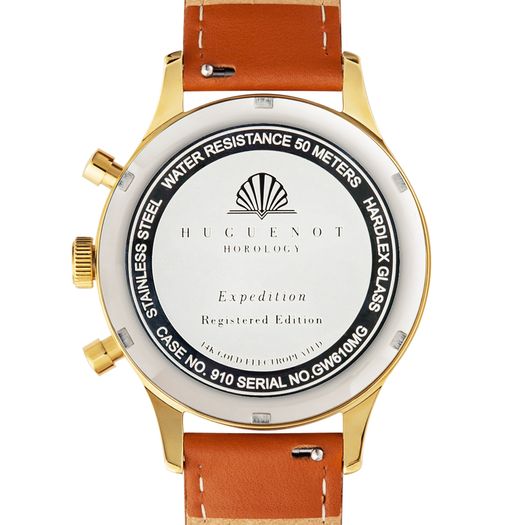 Gold Huguenot Chronograph