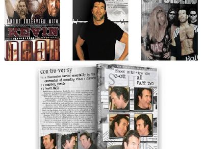 WWF / WCW / nWo / WWE Wrestling Legends: Kevin Nash and Scott Hall Shoot Interview DVD Collection (Brand New)