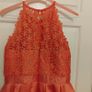 Confirmation dress.  New Generation. Coral pink dress Image 4