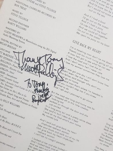 Lyle Lovett LP  (Signed)