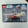 LEGO Star Wars OBI Wan Kenobis Jedi Starfighter 75333 Building Set New in Box Image 3