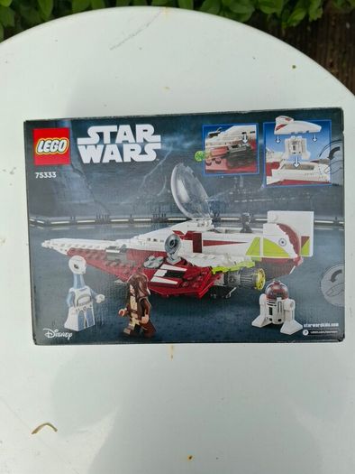 LEGO Star Wars OBI Wan Kenobis Jedi Starfighter 75333 Building Set New in Box