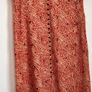 Terracotta, Cream & Black Embroidered Dress by Zara Image 4