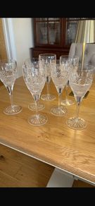 Waterford Crystal Irish Lace Wine Glasses