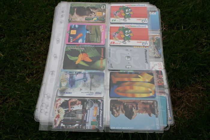 Vintage Call Cards collection of  over 300  international calling cards