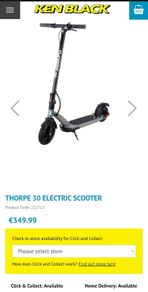 Thorpe 30 Electric Scooter