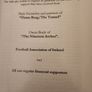 All For A Game.  A History Of  Arklow Town Football  Club 1948 -1998. Large Volume  First Edition Paperback In Very Good Condition. Image 2