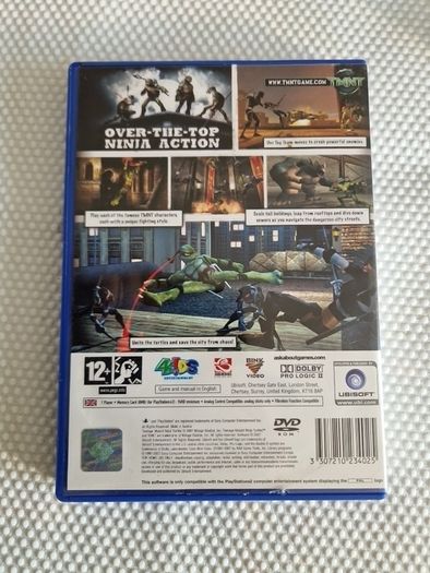 TMT Teenage Mutant Ninja Turtles PlayStation2 Ps2 Games Original