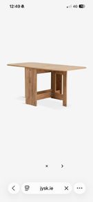 Extendable drop table