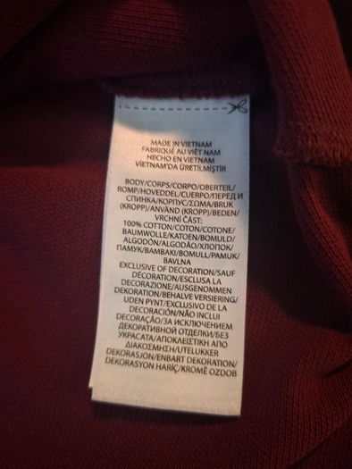 Polo Ralph Lauren Custom Slim Fit Polo - Burgundy Tipped - Size XXL - MINT