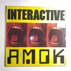 Interactive - Amok + KOMA! - Dance Street Records - GERMAN Pressing! Two QUALITY 90s GERMAN Techno BANGERS!!