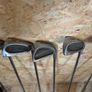Mainly Mac Gregor golf set w Dunlop putter & 3 drivers Image 7