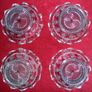 Antique Early 1900's Retro French Glass Ware in Light Blue. Image 2