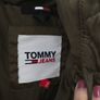 Tommy jeans green long puffer jacket Image 4