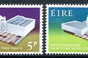 Ireland 1964 - Scott # 194-195 - New York World's Fair : Complete Set - Mint Never Hinged