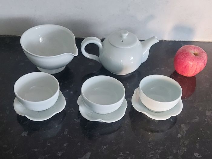 Miniature ceramic tea set