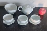 Miniature ceramic tea set
