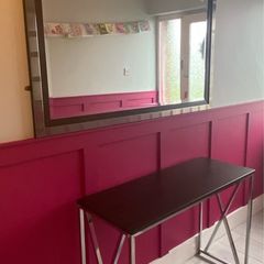Hallway console table and mirror - Open to offers