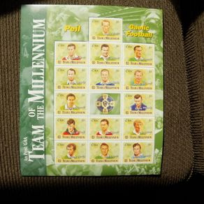 Ireland 1999.GAA Football Team of the Millenium.Full set of 15 Players.MNH.