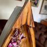Wooden Boat Wall Shelf Vintage Nautical Decor Rustic Maritime Coastal Display Image 8
