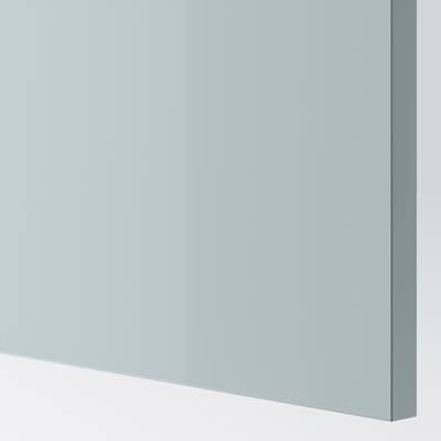 IKEA KALLARP high-gloss light grey-blue / grey-turquoise METOD kitchen doors and drawer fronts discontinued/new stock